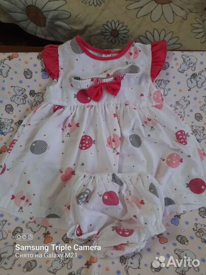 Вещи пакетом на девочку 1 год