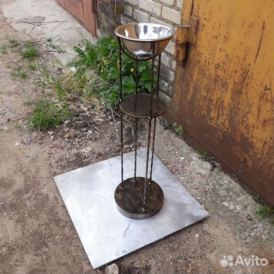 Пепельница напольная кованая ручной работы