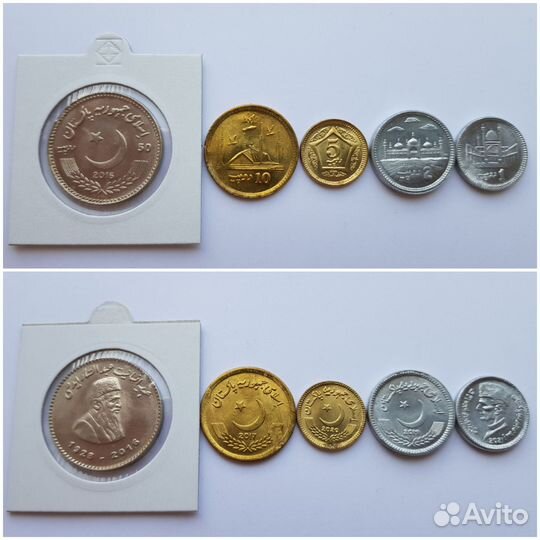 Монеты Сейшелы, Индонезия, США