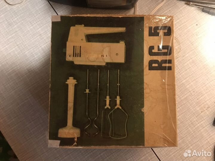 Ручной миксер RG5 ГДР рабочий