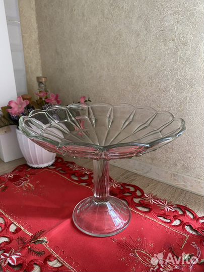 Вазы на ножке для фруктов СССР