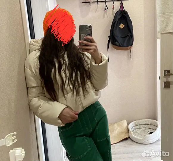 Куртка пуховик bershka