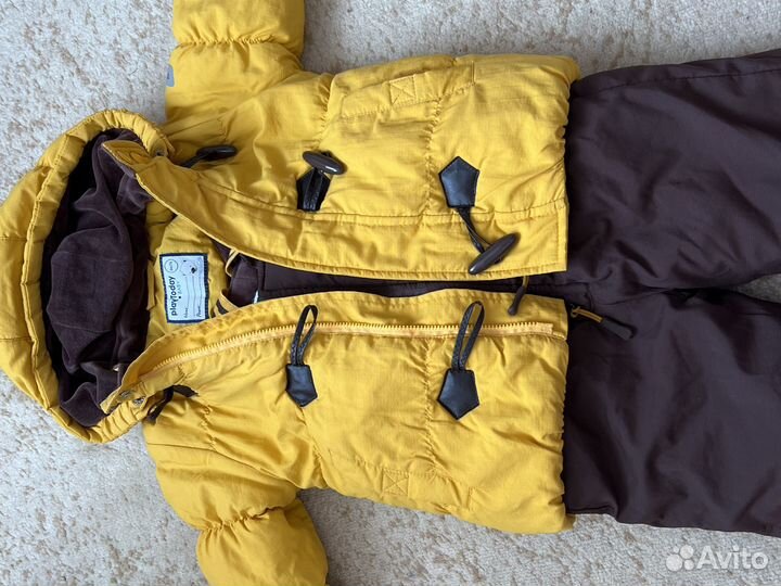 Зимний костюм для мальчика 74 см