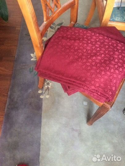 Шторы шелковые