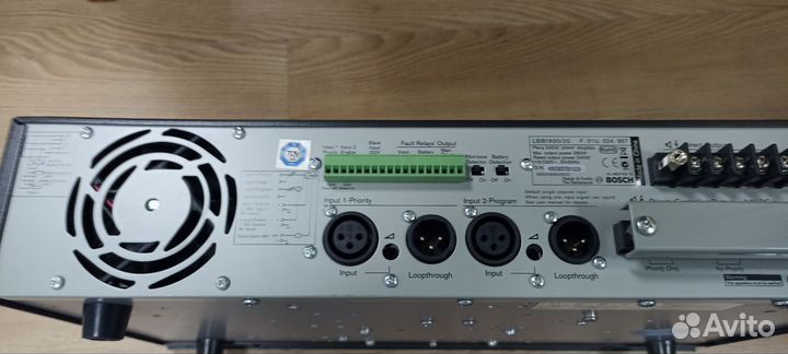 Bosch plena mixer amplifier lbb 1935/20