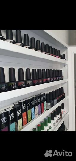 Полка шкафчик для гель-лаков