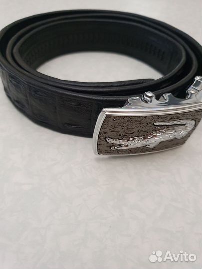 Ремень мужской из крокодила
