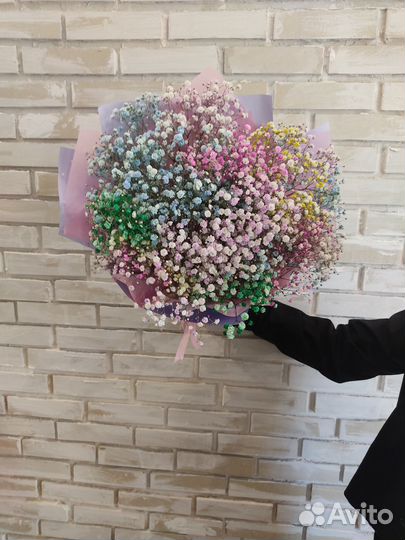 Гипсофила букет цветы