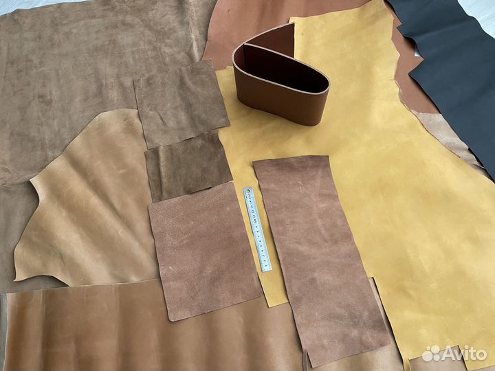 Натуральная кожа для сумок, кошельков, браслетов