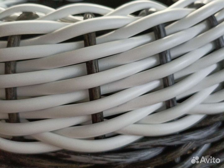 Горшок для цветов из ротанга