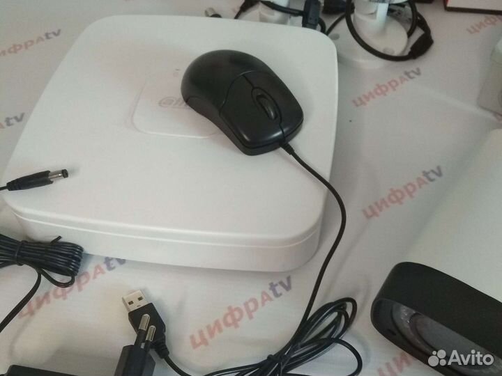 Комплект видеонаблюдения 4Мп Dahua 11 камер IP