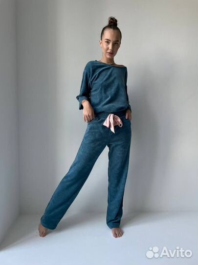 Махровый домашний костюм