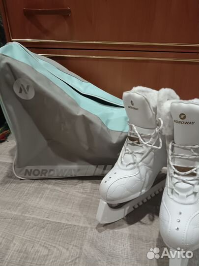 Коньки фигурные nordway 38 размер