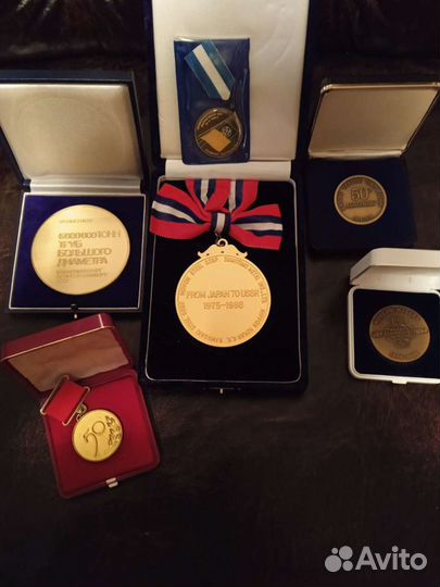Настольная медаль СССР
