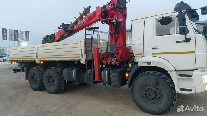 КАМАЗ 43118-23027-50 с КМУ, 2022