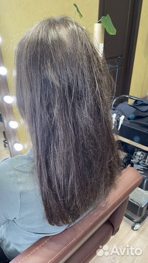 Кератиновое выпрямление