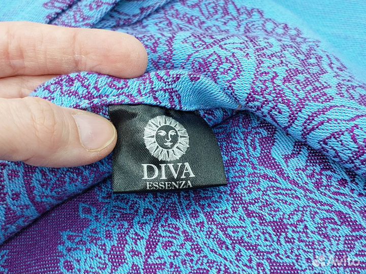 Слинг на кольцах diva шарфовый как новый