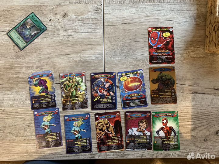 Карточки Человек Паук