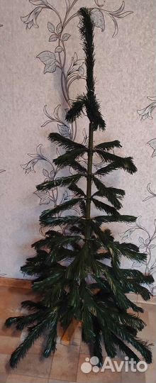 Елка искусственная советская СССР 160 см
