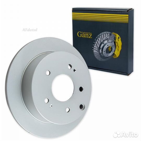 Диск тормозной задний mitsubishi Galant 2003- mot