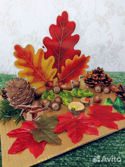 Поделка осенняя Краски осени в детский сад, школу