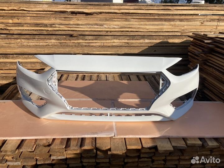 Бампер передний hyundai solaris