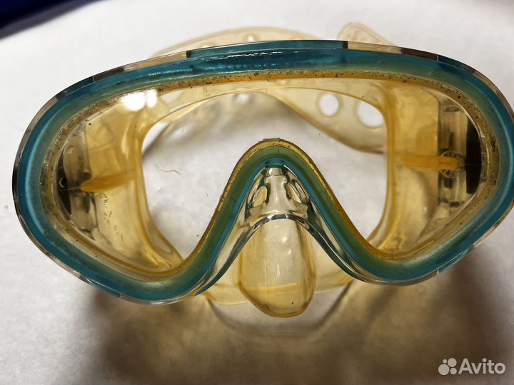 Маска для подводного плавания с трубкой