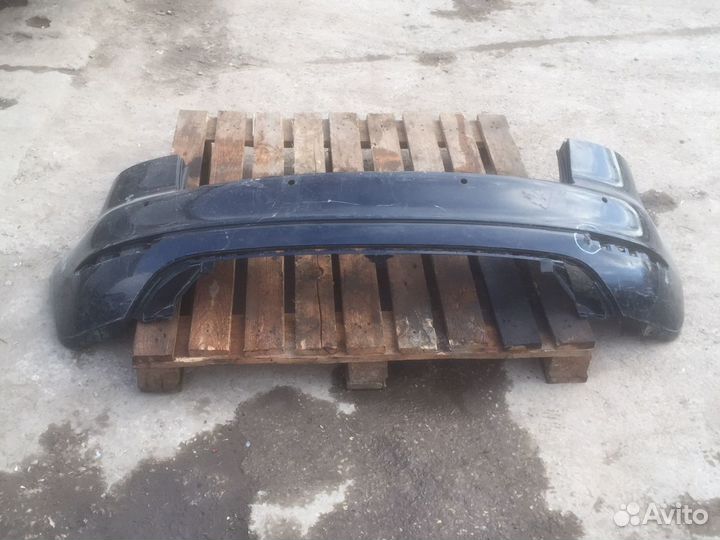 Бампер задний golf 6 plus