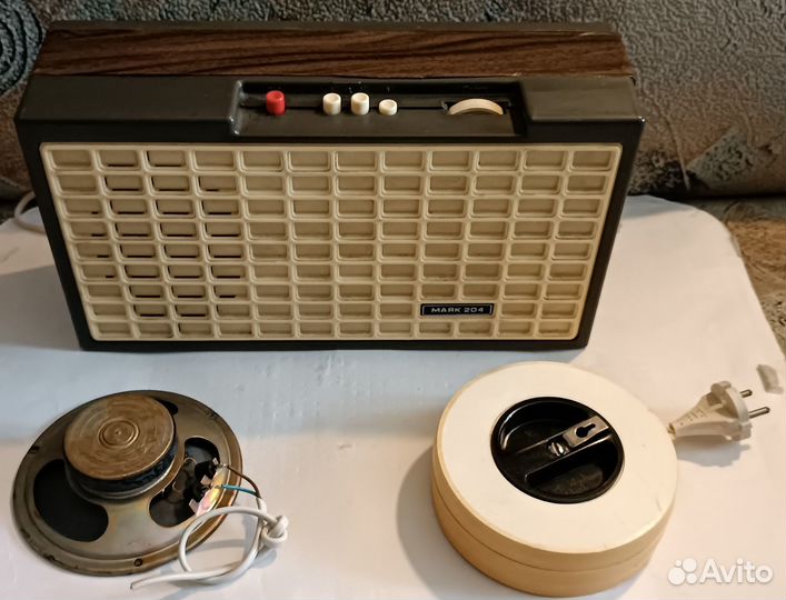 Трехпрограммный приемник+удлинитель+динамик-ссср