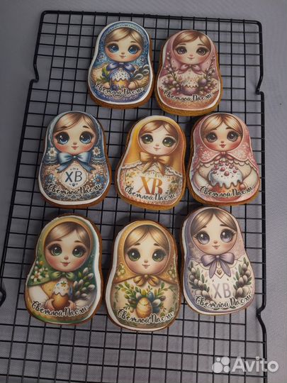 Пряники, куличи к Пасхе