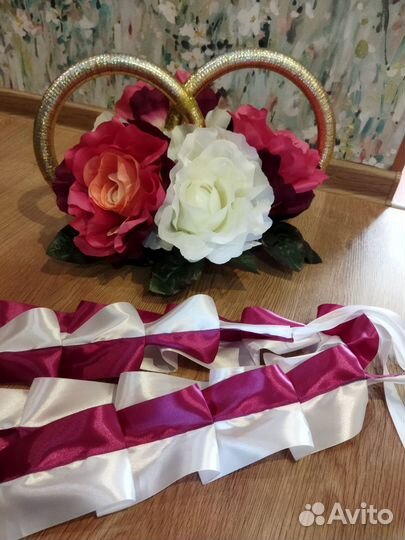 Продам свадебные кольца на машину