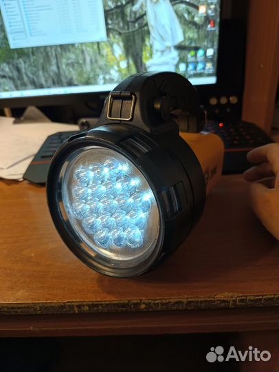 Фонарь светодиодный аккумуляторный эра FA65M