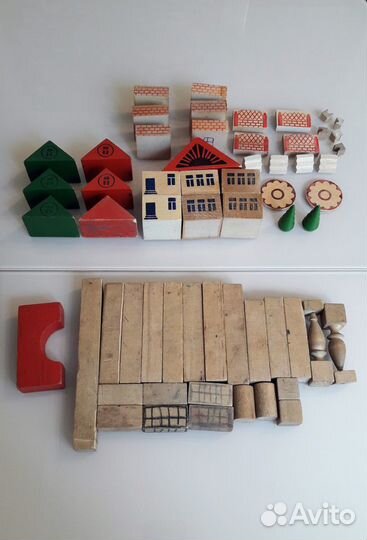 Kонструктоp дepевянный 