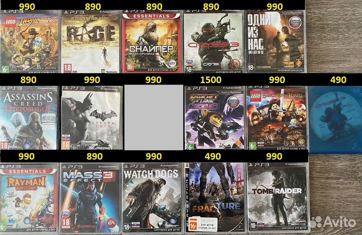 Игры для sony playstation 3