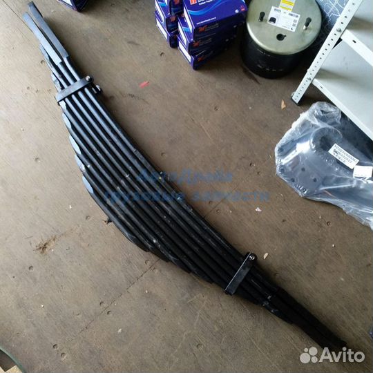 Задняя рессора Вольво фм 9 фм 12 самосвал 9 листов