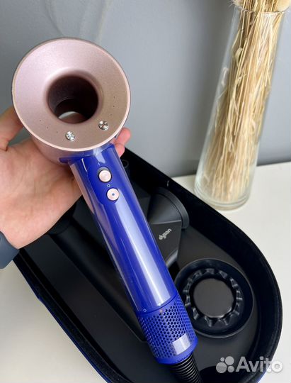 Фен dyson supersonic hd08 в кейсе vinca blue