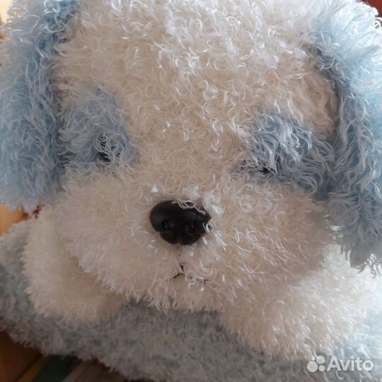 Оригинальная подушка в виде собаки