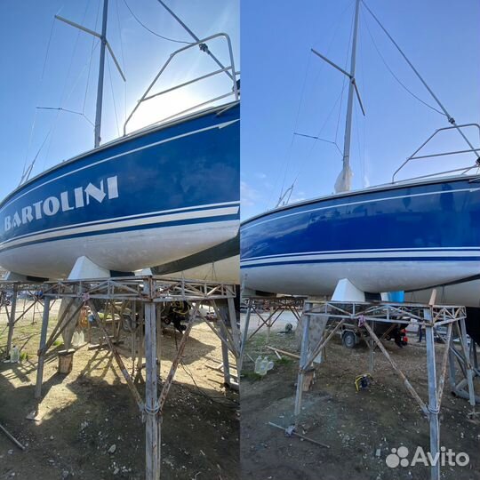 Полировка катеров/гидроциклов/яхт