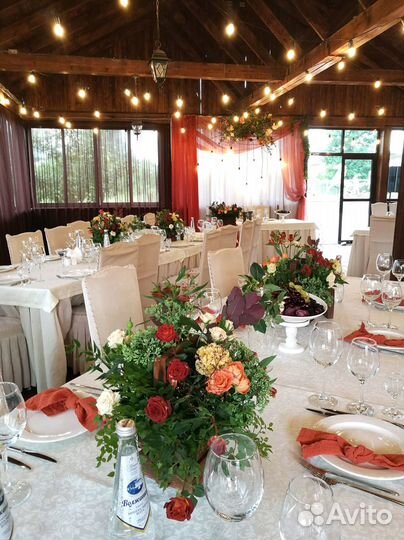 Оформление свадеб и банкетов