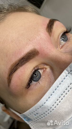 Оформление бровей