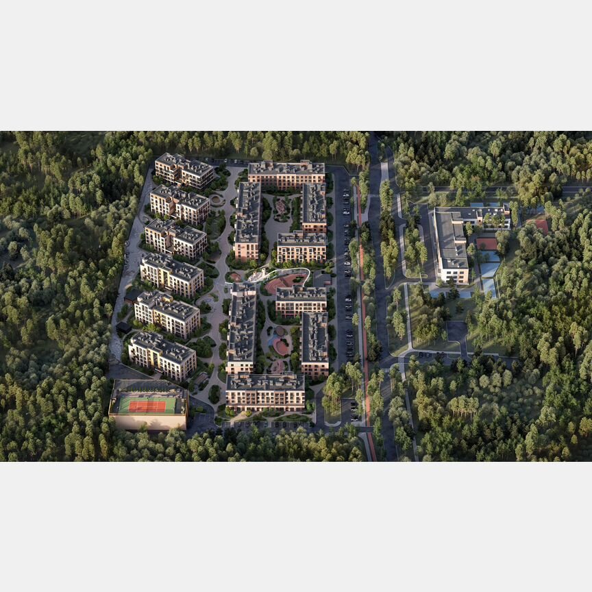 3-к. квартира, 90,6 м², 3/4 эт.