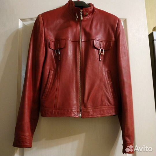 Кожаная куртка 44рр
