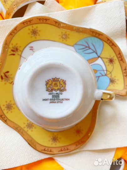 Кофейный фарфоровый сервиз