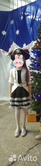 Новогодний костюм для девочки 6-8 лет