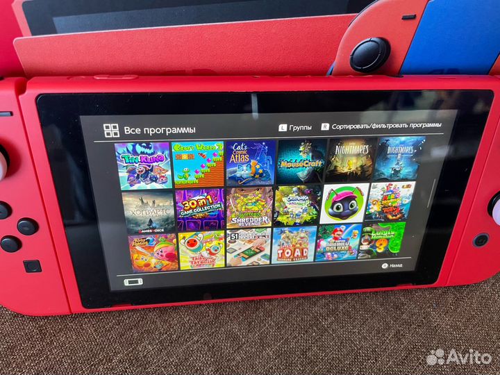 Nintendo switch v2 (прошитая)