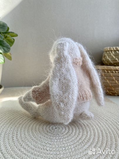 Игрушки из лесной избушки: зайка беленький игрушка