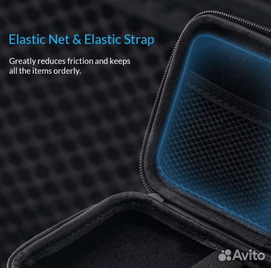 Чехол сумка защитный под карбон, на молнии