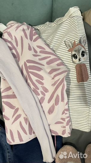 Одежда для девочки пакетом 122 128