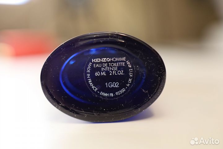 Kenzo Homme Eau de Toilette Intense, 60мл