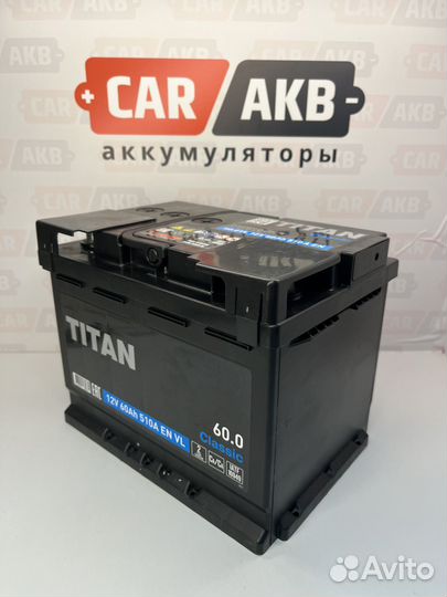 Аккумулятор Титан 60Ач